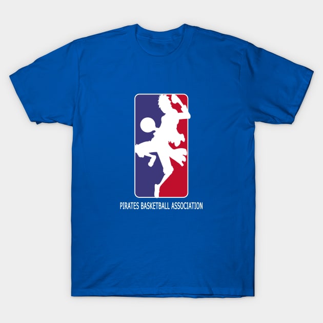 Pirates Basketball T-Shirt by peekxel